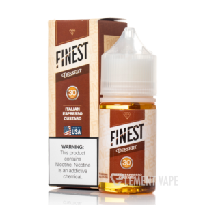 Italian Espresso Custard - The Finest Signature Edition Salt Nic - 30mL