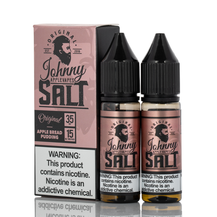 Apple Bread Pudding SALT - Johnny Applevapes - 30mL