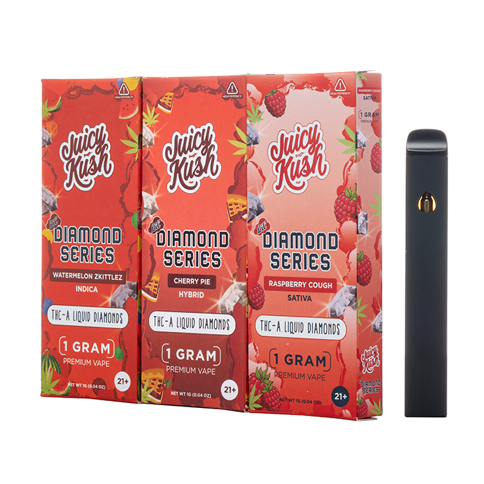 Juicy Kush Diamond Series THCA Disposable 1G