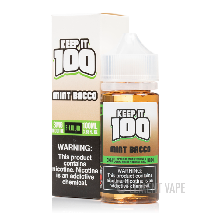 Mint Bacco - Keep It 100 - 100mL