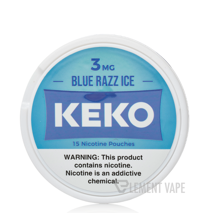 KEKO Nicotine Pouches - Blue Razz Ice