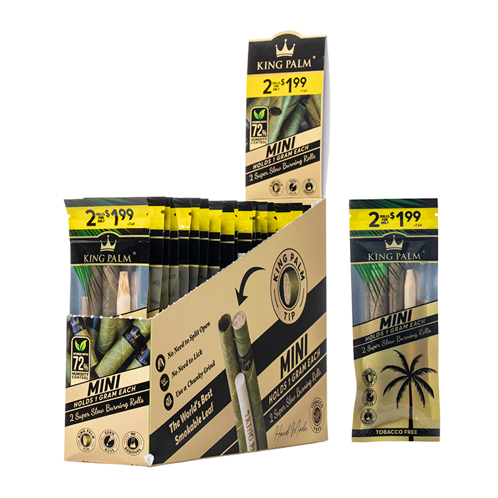 KING PALM Mini Rolls 40ct