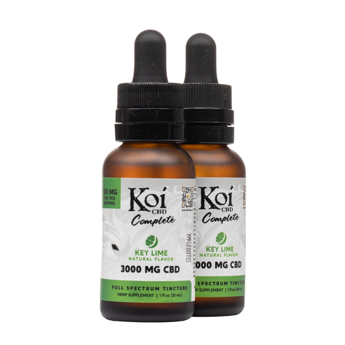 Koi CBD - Key Lime Full Spectrum CBD Tincture - 30mL