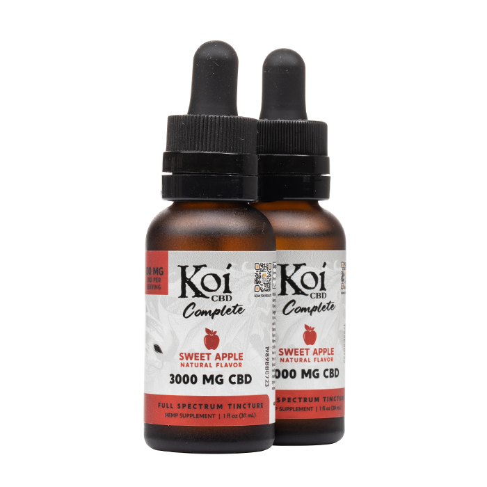 Koi CBD - Sweet Apple Full Spectrum CBD Tincture - 30mL