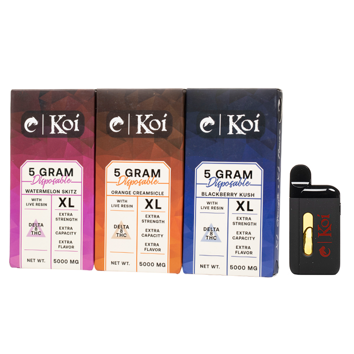 Koi Delta-8 Live Resin Disposable 5G