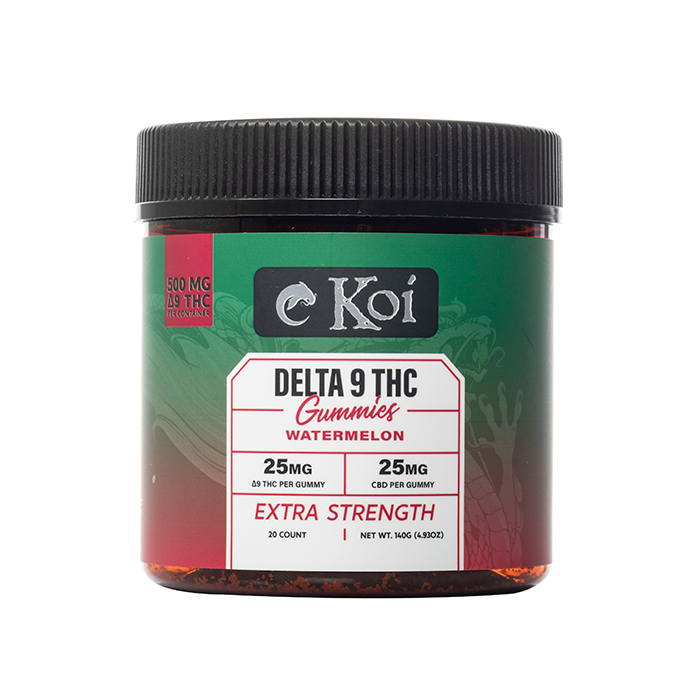 Koi Delta 9 THC Extra Strength Gummies 500mg