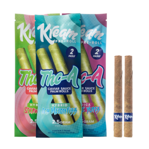 Kream THC-A Caviar Sauce Palm Leaf Pre-Rolls 5G