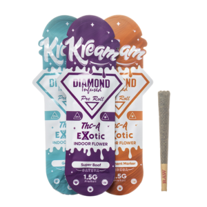 Kream THCA Diamond Roll Prerolls 1.5G