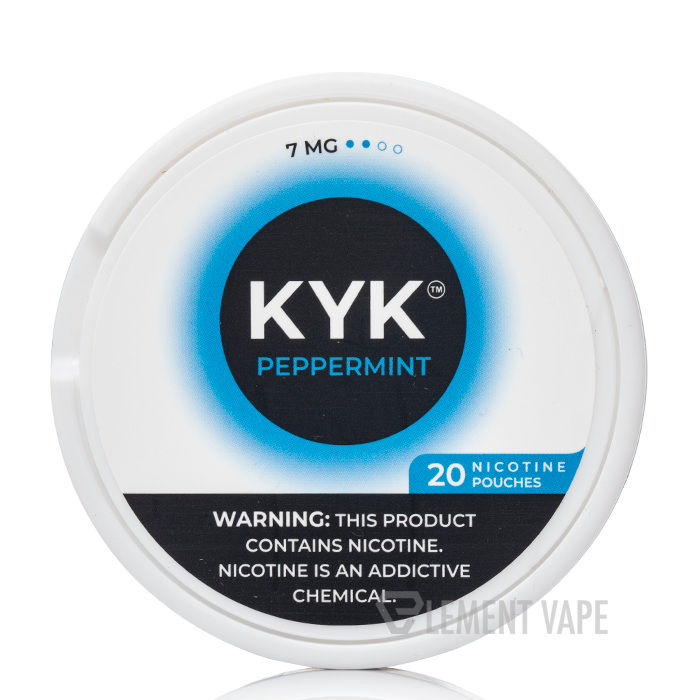 KYK Nicotine Pouches - Peppermint