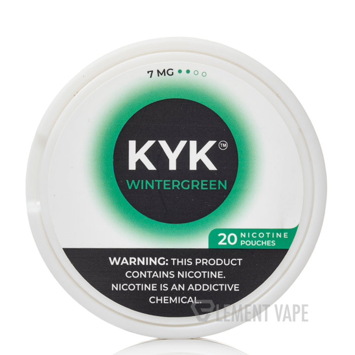 KYK Nicotine Pouches - Wintergreen
