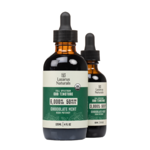 Lazarus Naturals - Full Spectrum High Potency CBD Tincture - Chocolate Mint