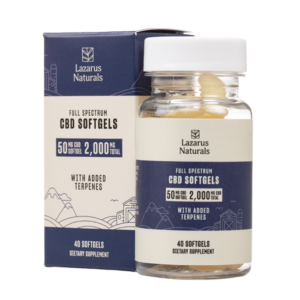 Lazarus Naturals - Full Spectrum CBD Softgels