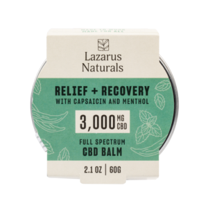 Lazarus Naturals - Relief + Recovery CBD Balm