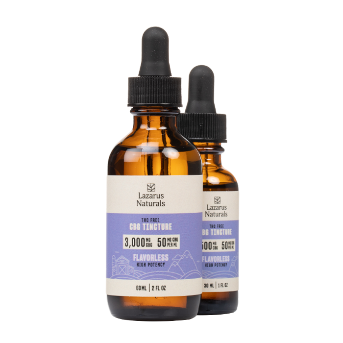 Lazarus Naturals - High Potency CBG Isolate Tincture - Flavorless
