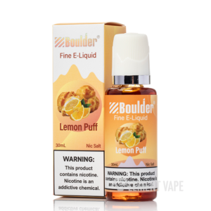 Lemon Puff - Boulder Fine E-Liquid Salt Nic - 30mL
