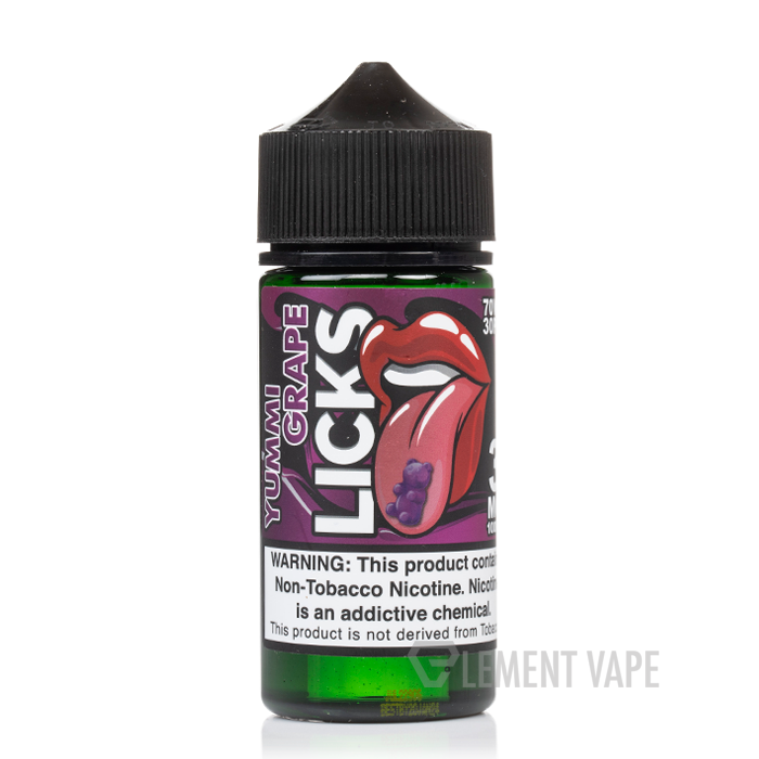 Yummi Grape - LICKS Roll Upz - 100mL
