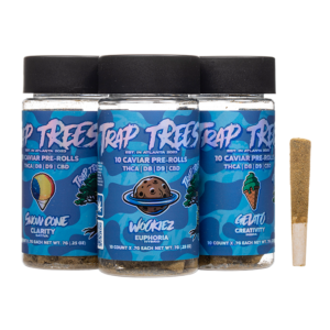 Lil Baby Trap Trees THC-A Caviar Pre-Rolls 7G