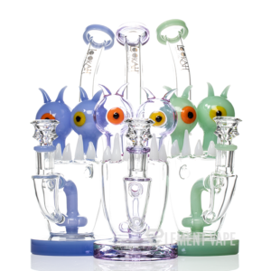 Lookah 10" Cool Percolator Alien Eyestalk Water Pipe