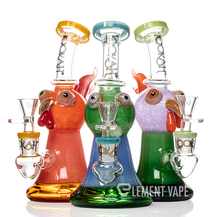 Lookah 7.5" Cute Crested Head Bong