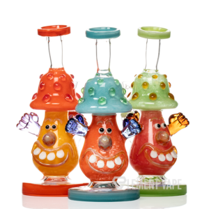 Lookah 8" Cute Clown Mushroom Bong