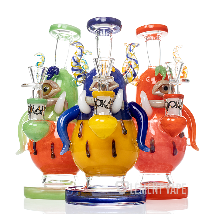 Lookah 8" Mini One-Eyed Big Bellied Monster Bong