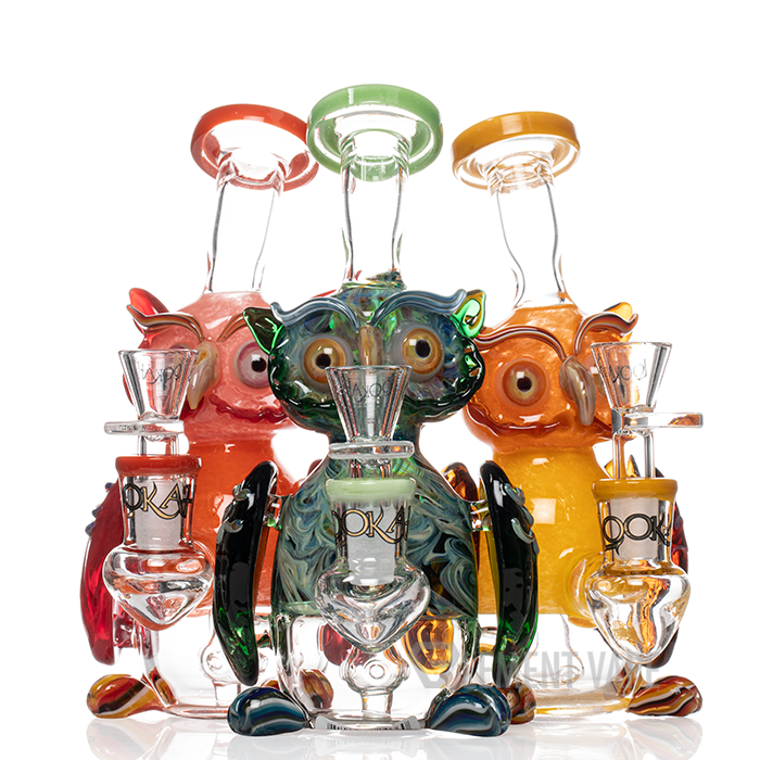 Lookah Nerdy Owl Dab Rig