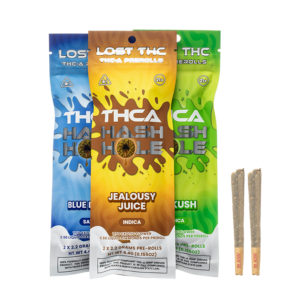 Lost THC THCA Hash Holes Prerolls 4.4G