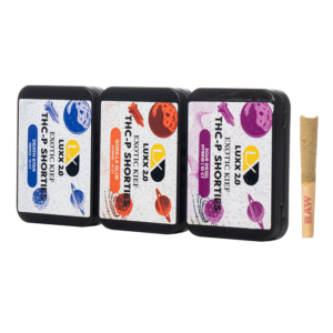 LUXX 2.0 Exotic Kief THC-P Shorties Pre Rolls