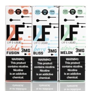 LYF E-Liquid Combo Pack - 3 Flavors - 300mL