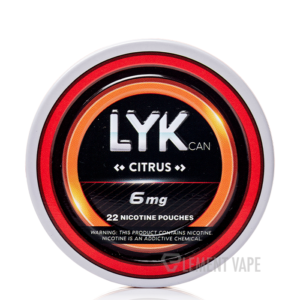 LYKcan Nicotine Pouches - Citrus