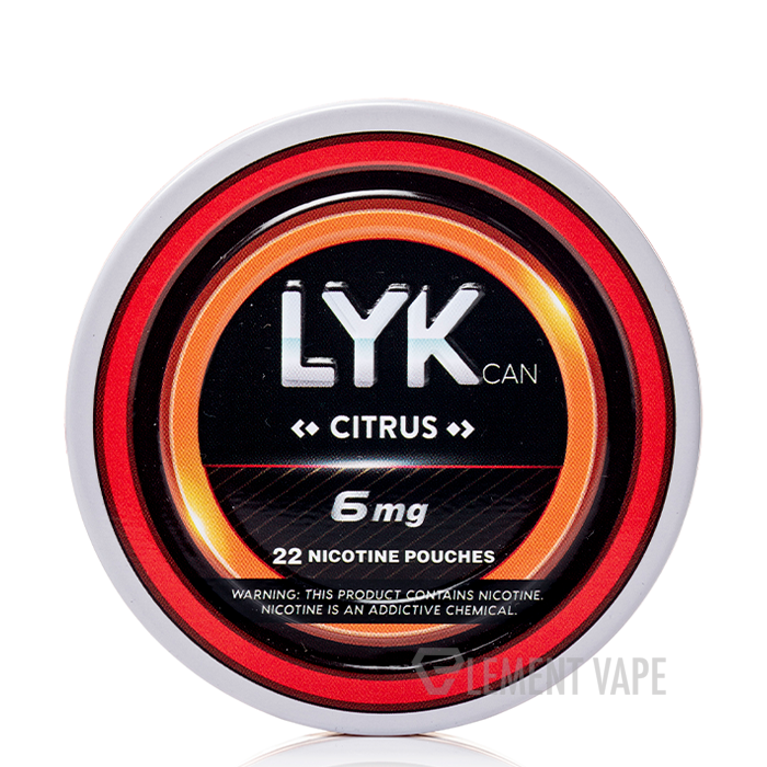 LYKcan Nicotine Pouches - Citrus