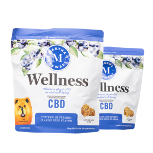 Martha Stewart - CBD Wellness Chicken, Blueberry, and Anise Seed Hemp-Derived Pet Soft Chews