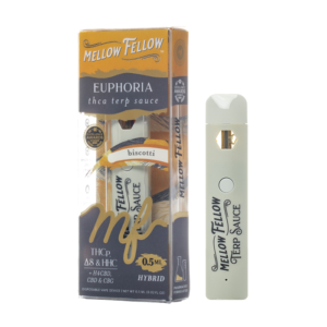 Mellow Fellow Euphoria THCA Terp Sauce Disposable 0.5G