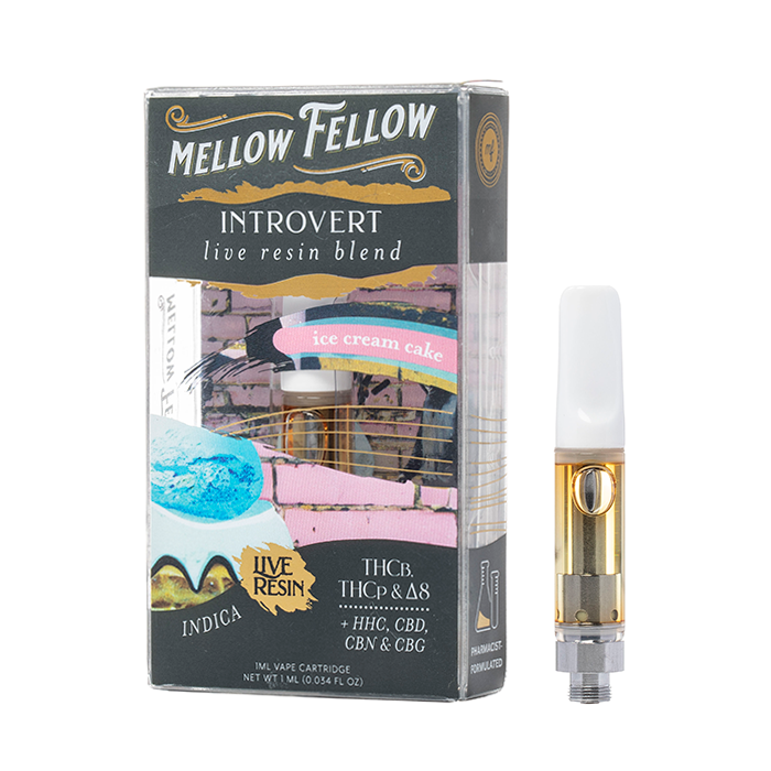 Mellow Fellow Introvert Live Resin Blend Cartridge 1G