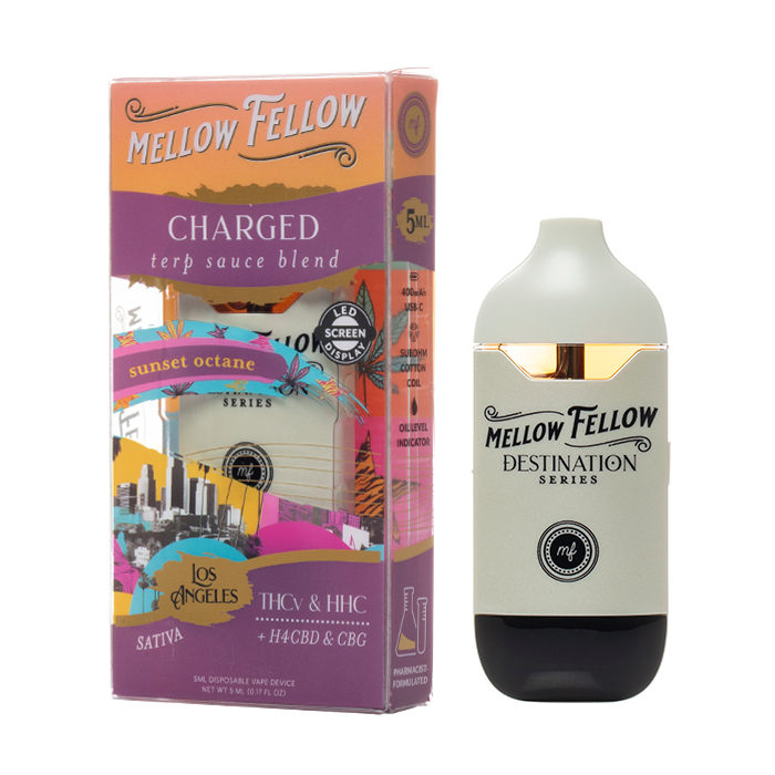 Mellow Fellow Los Angeles Charged Terp Sauce Blend Disposable 5G