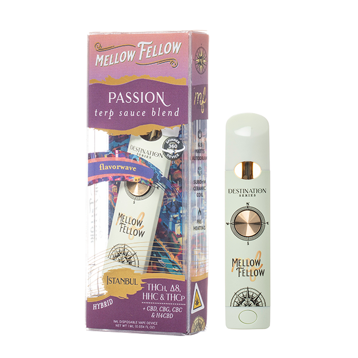 Mellow Fellow Spinners Passion Blend Disposable 1G