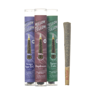 Mellow Fellow THCA Hash Hole Prerolls 2G