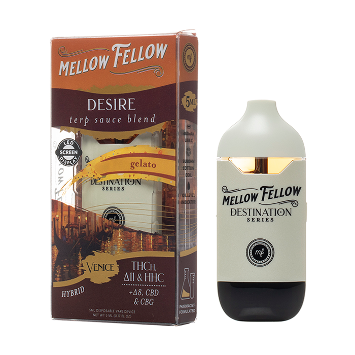 Mellow Fellow Venice Desire Terp Sauce Blend Disposable 5G