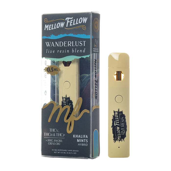 Mellow Fellow Wanderlust Live Resin Blend Disposable 0.5G