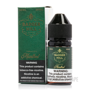 Menthol - Badger Hill Salts - 30mL