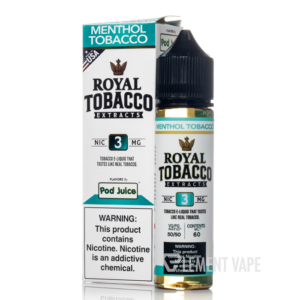 Menthol Tobacco - Pod Juice Royal Tobacco - 60mL