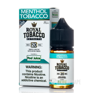Menthol Tobacco - Pod Juice Royal Tobacco SALTS - 30mL
