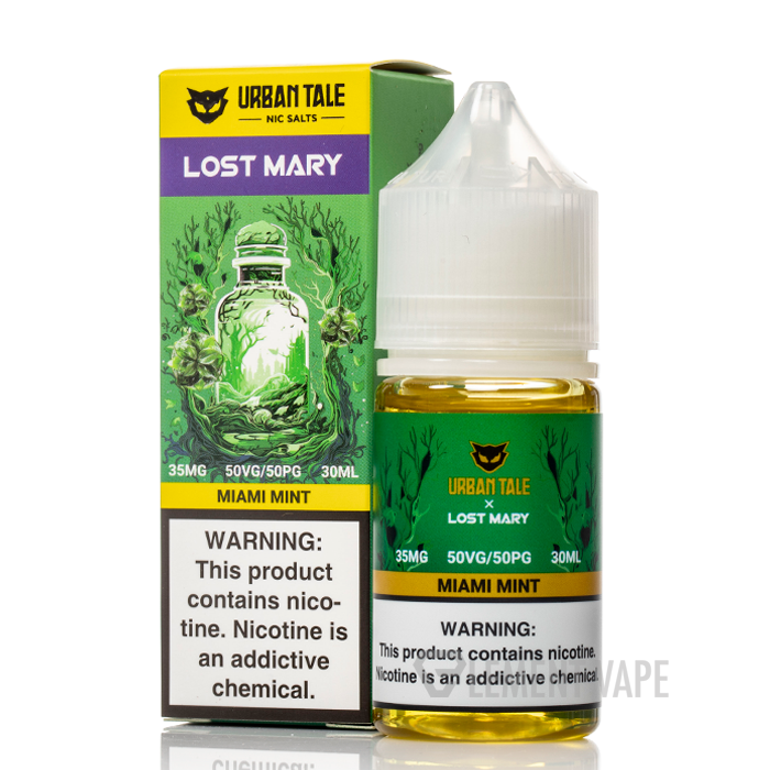 Miami Mint - Urban Tale x Lost Mary Salts - 30mL