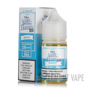 Milkhead SALTS - The Milk House - GOST Vapor - 30mL