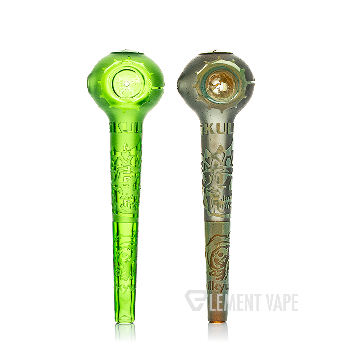 Milkyway Glass 6.5" Skull Emperor Hand Pipe