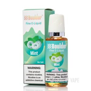 Mint - Boulder Fine E-Liquid Salt Nic - 30mL
