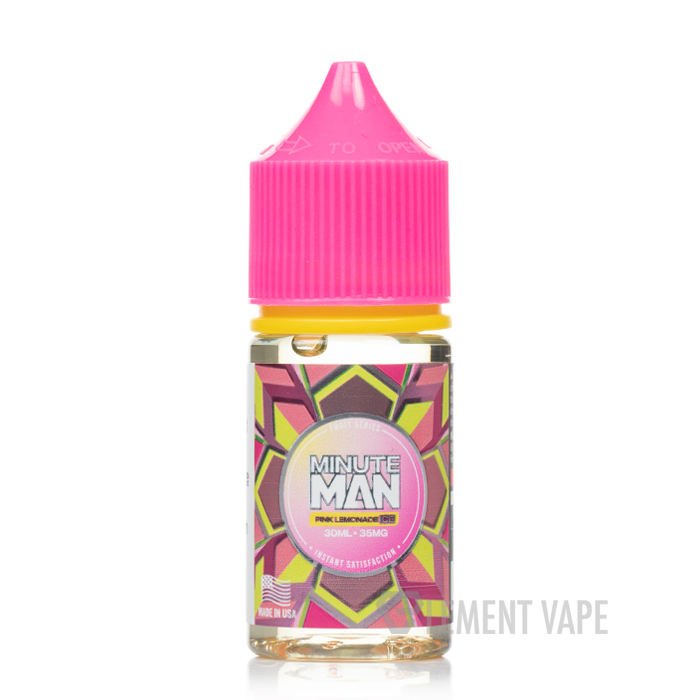 Pink Lemonade ICE - Minute Man SALTS - 30mL