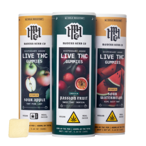 Modern Herb Co. Live THC Blend Gummies 400mg