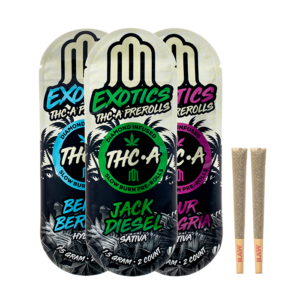Modus Exotics Diamond Infused THC-A Pre Rolls 3G