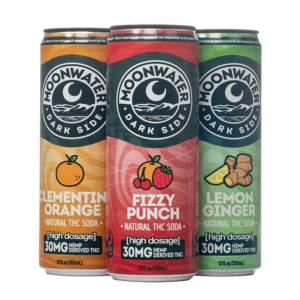 Moonwater Dark Side Natural Hemp-Derived D9 Soda - 30mg